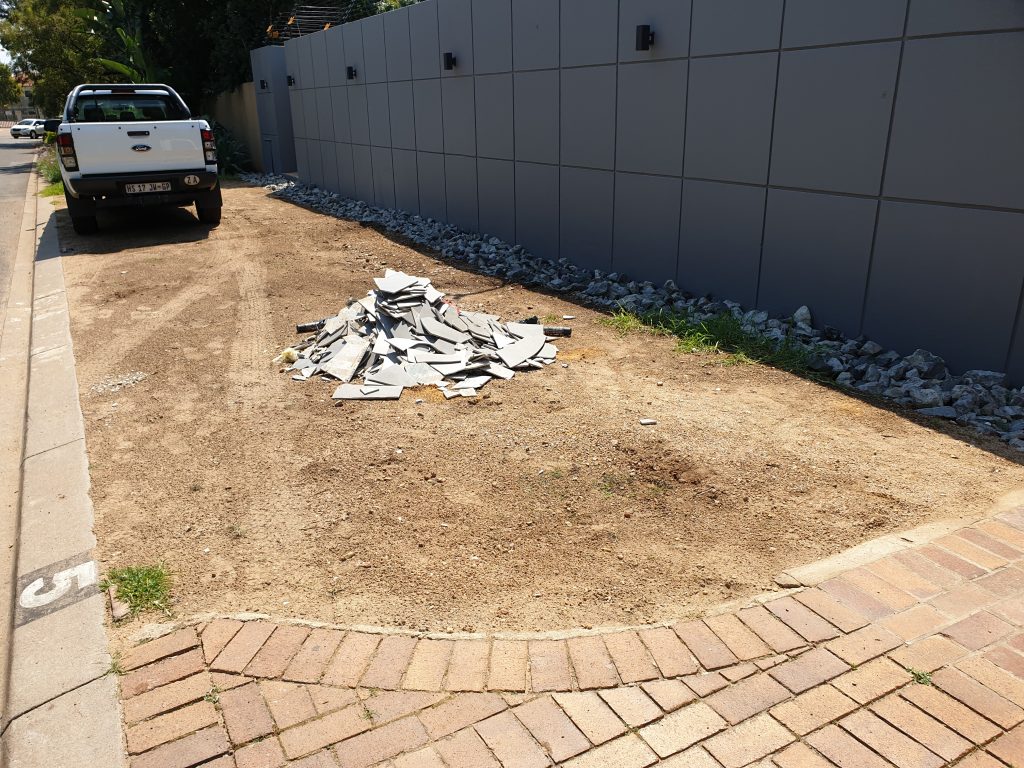 Before - Organic Grass