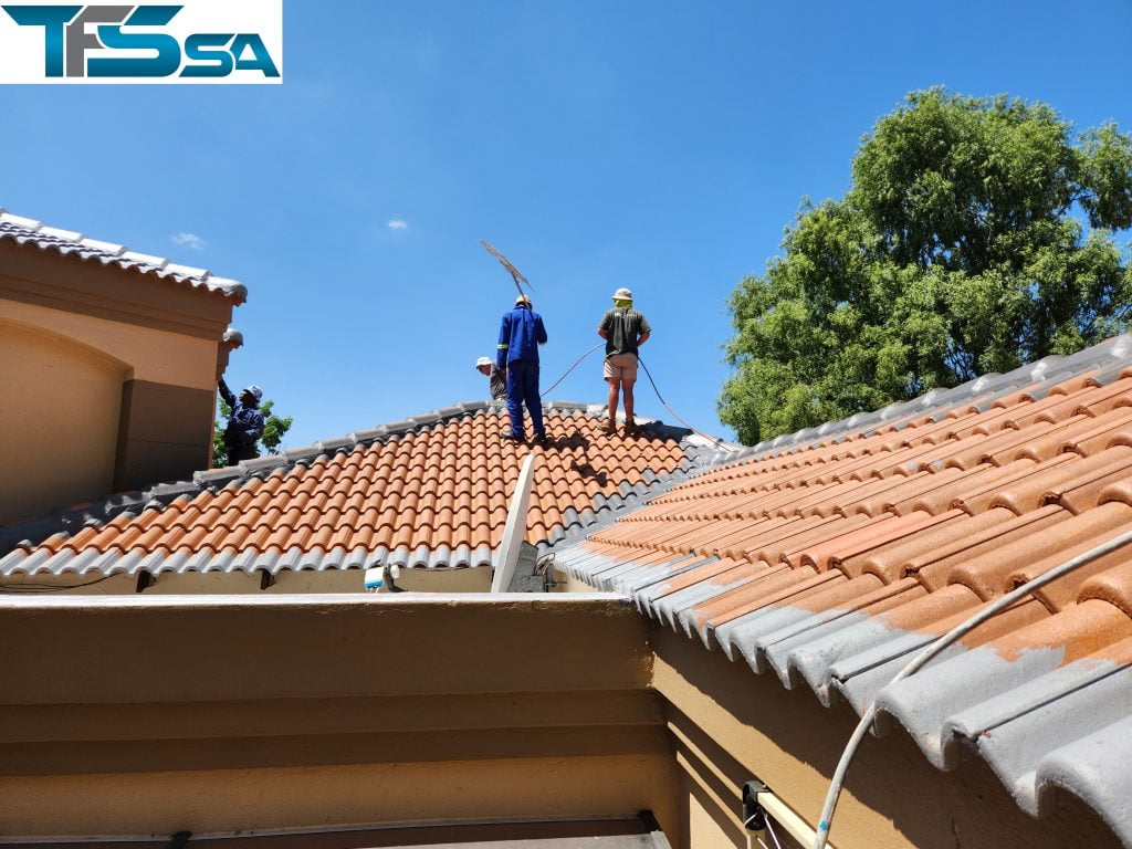 Roof waterproofing & painting