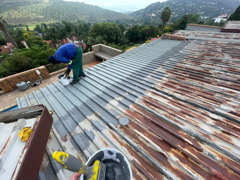 Rust converter and waterproofing