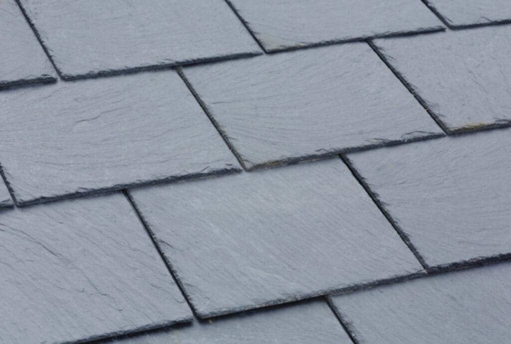 Slate roof tiles
