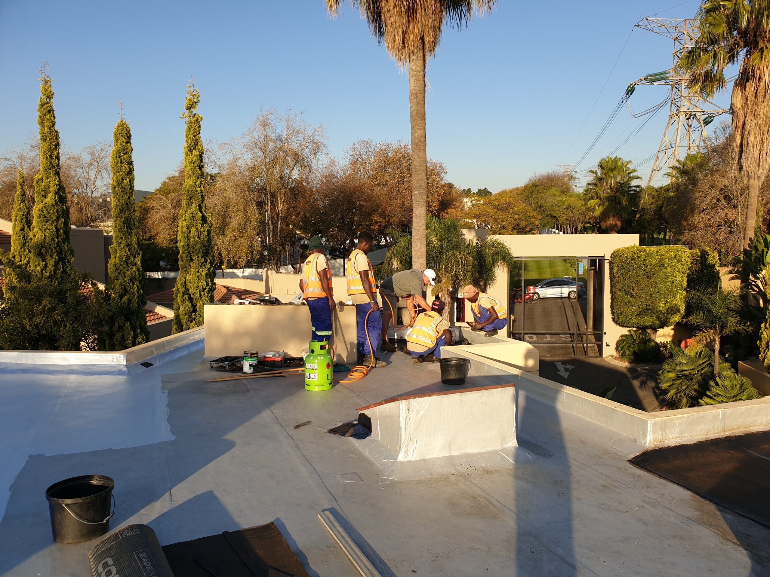 Waterproofing on Rooftop