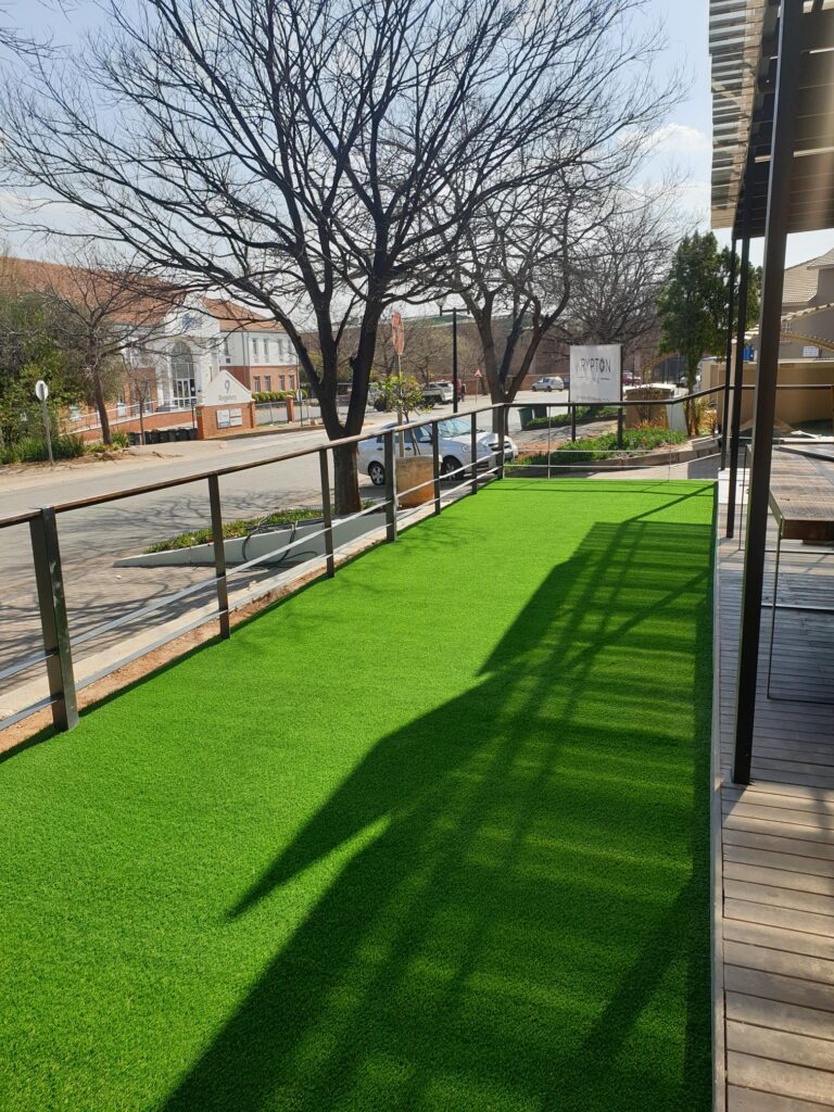 Commercial Artificial Grass Installation